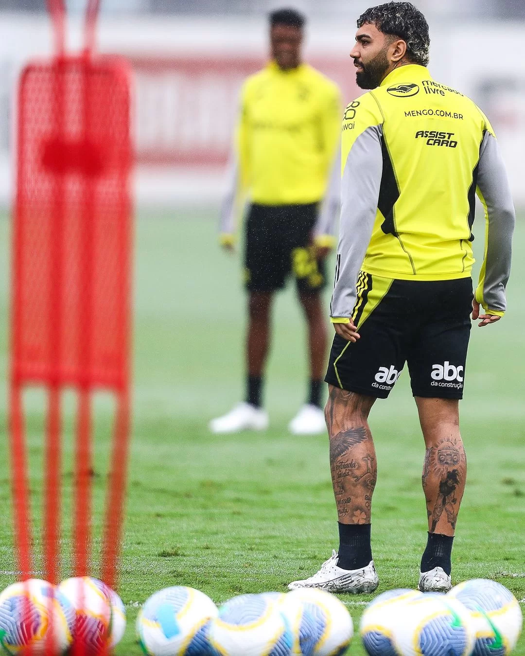 Gabigol motivado para o jogo 300