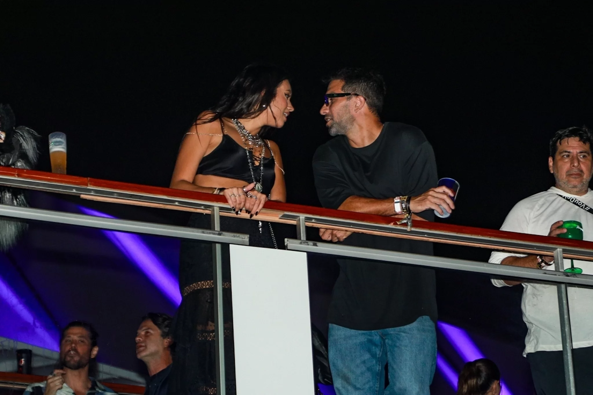 Alane Dias e Lucas silvas juntos no terceiro dia do Rock in Rio