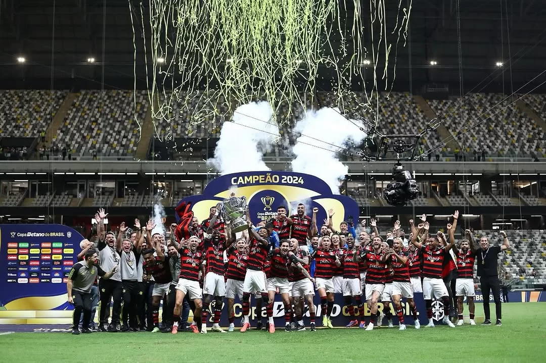 Flamengo campeão da Copa do Brasil de 2024 (Foto:reprodução/Instagram/@flamengo)