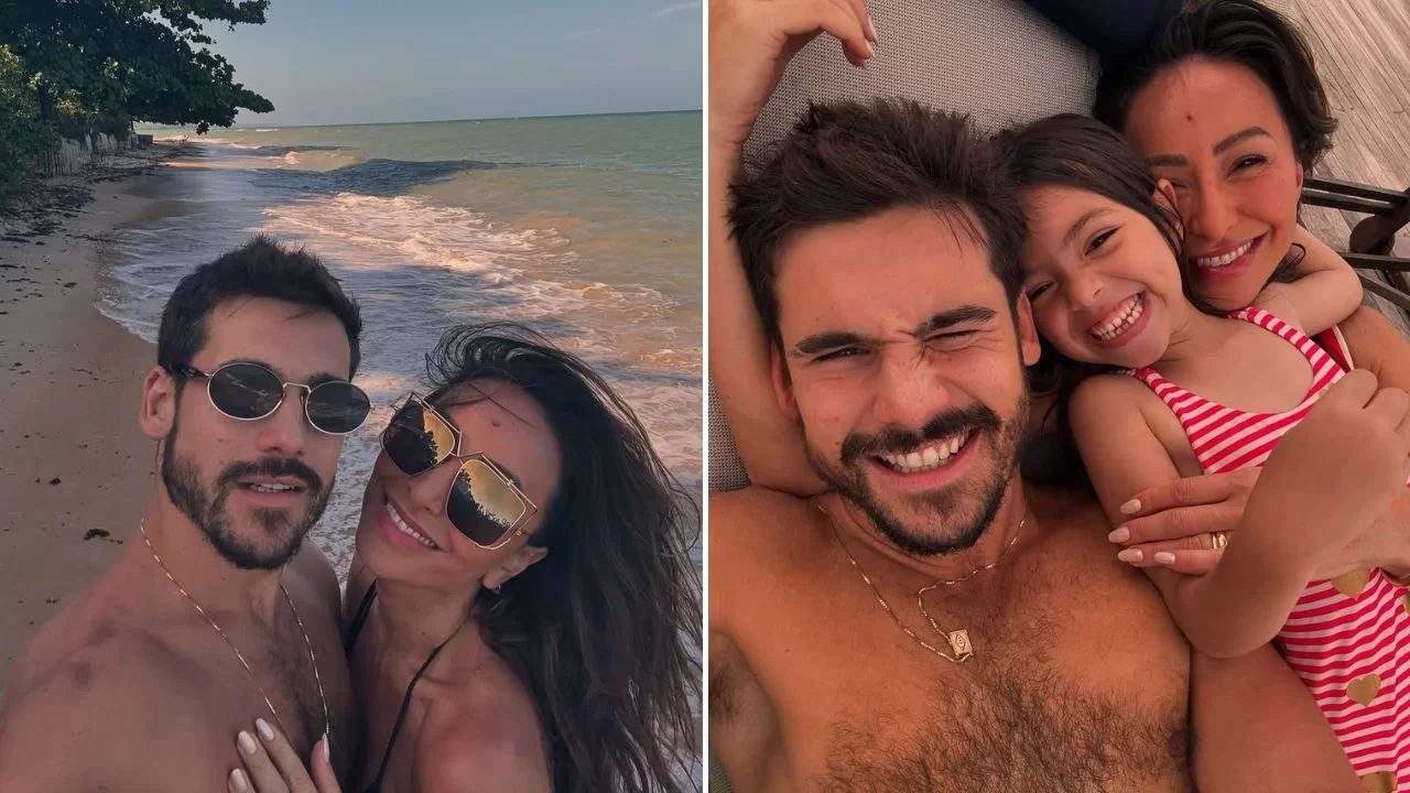 Casal passou três dias na Bahia com Zoe após o casamento (Foto: Reprodução/Instagram/@nicolasprattes)