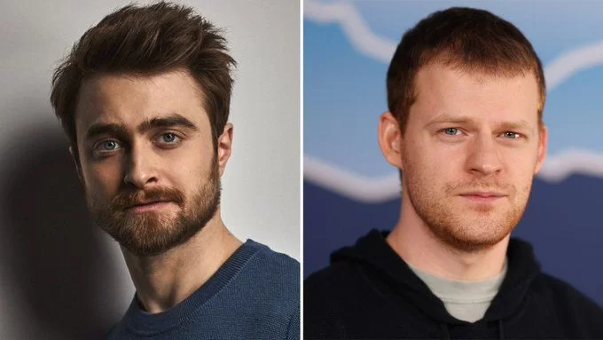 Radcliffe e Hedges (Foto: reprodução/X/@DEADLINE)