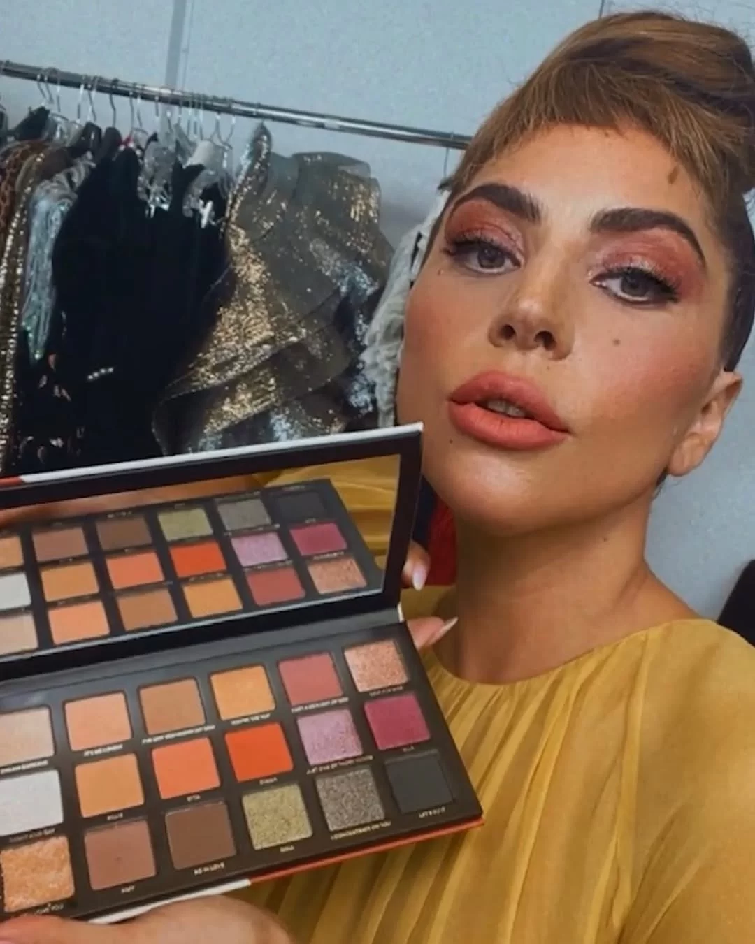Makes de Lady Gaga (Foto: reprodução/Instagram/@ladygaga) Lorena Bueri
