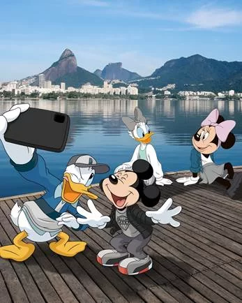 Mickey & Amigos em Ipanema, Arcos da Lapa, Lagoa Rodrigo de Freitas e Aterro do Flamengo - Fotos: Divulgação Lorena Bueri