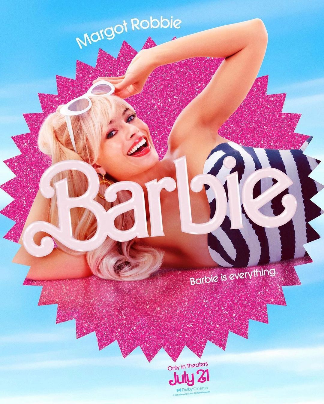 Divulgação do filme da Barbie virou meme nas redes. Reprodução/Instagram