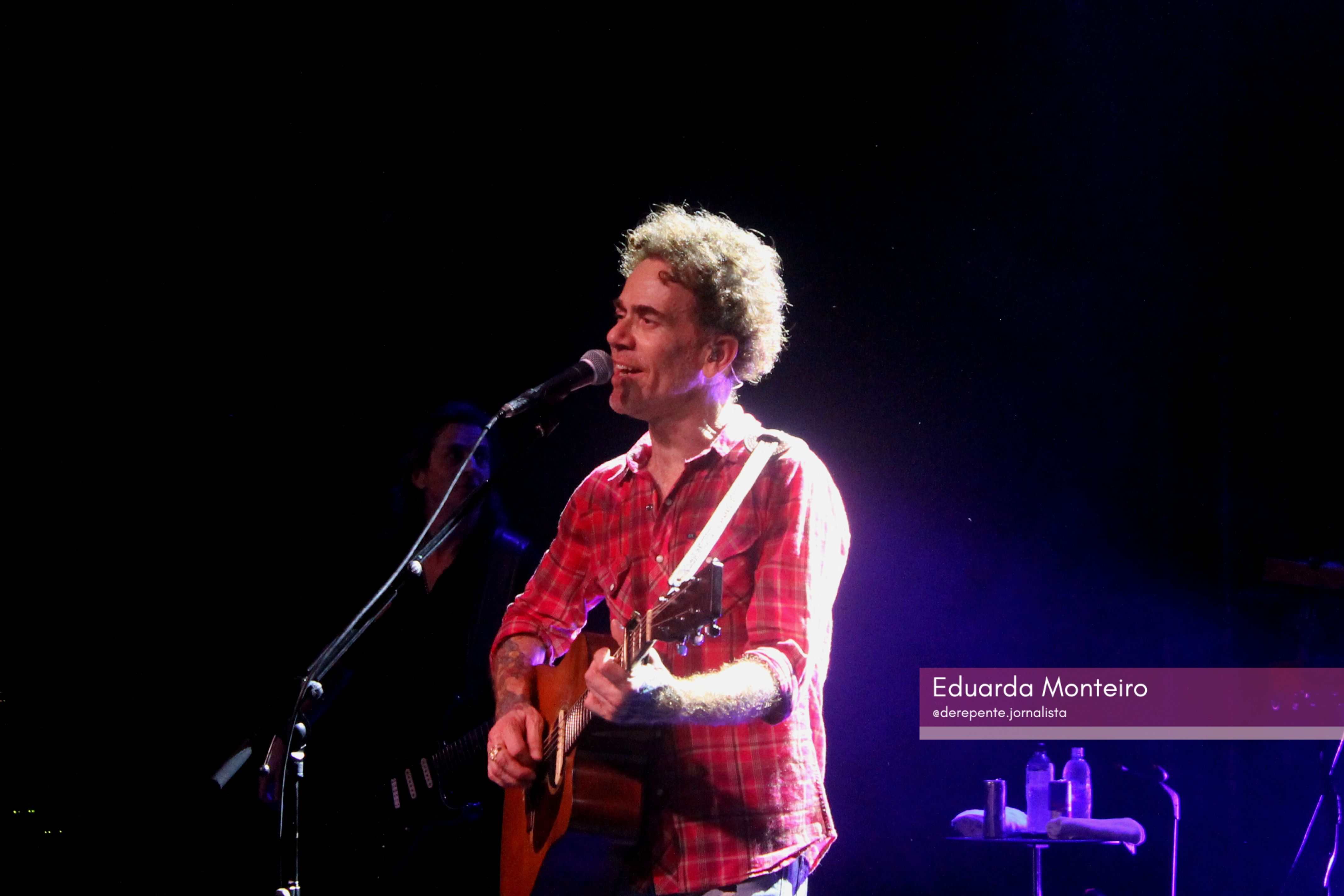 Nando Reis no Tim Music Noites Cariocas (Foto: Eduarda Monteiro) Lorena Bueri