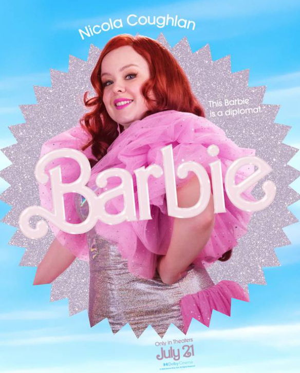 Nicola Coughlan como Barbie Reprodução/Divulgação