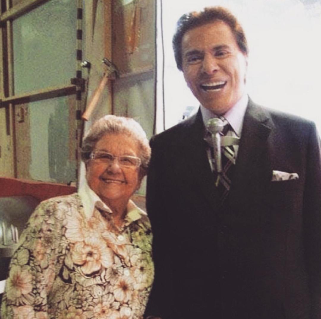 Palmirinha e Silvio Santos. (Foto: Divulgação/Instagram)