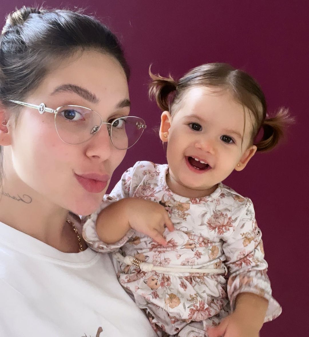Virgínia e sua filha Maria Alice. (Foto:Reprodução/Instagram) Lorena Bueri