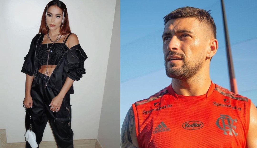 Anitta demonstra interesse em jogador do Flamengo após comentar em publicação no Instagram