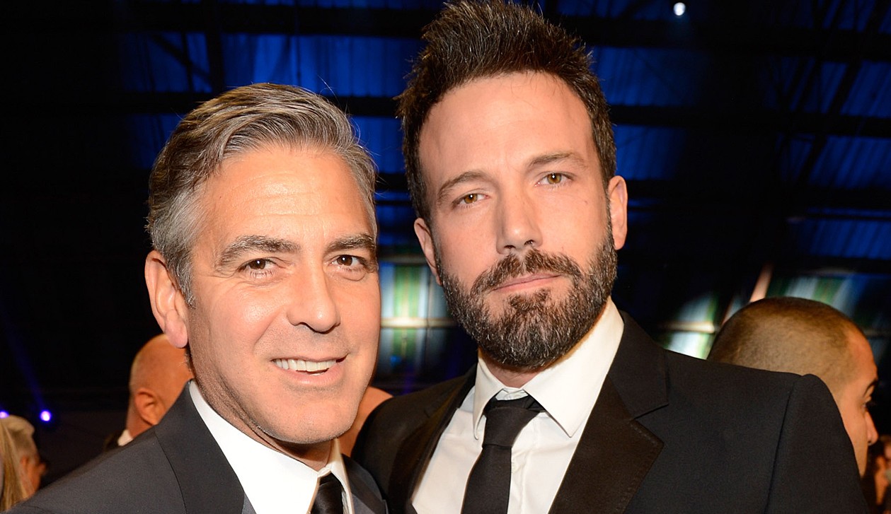 George Clooney ficou com medo de gravar cenas no bar com Ben Affleck
