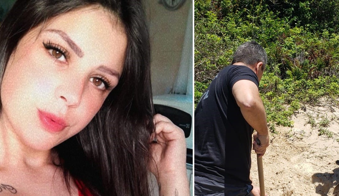 Jovem morta em praia de Santa Catariana foi obrigada a cavar a própria cova, revela a polícia Lorena Bueri