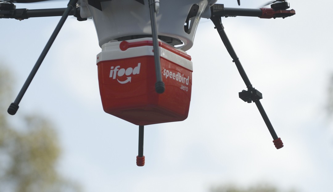 Ifood testa drones para entrega de pedidos   Lorena Bueri