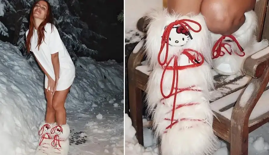 Conheça a bota para neve que é hit entre as famosas Lorena Bueri