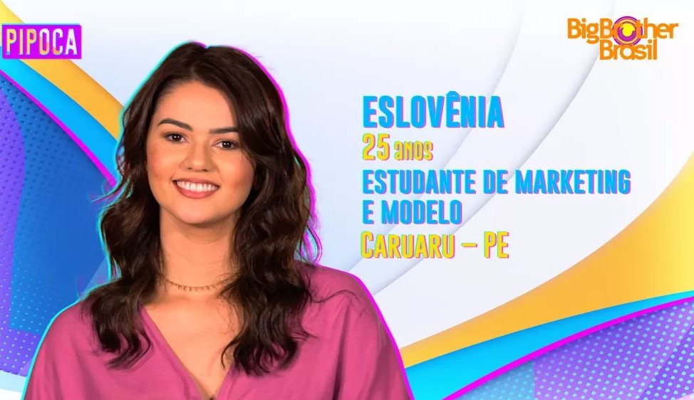 Miss Pernambuco,  Eslovênia participante do Pipoca já deixou avisado que fala muito