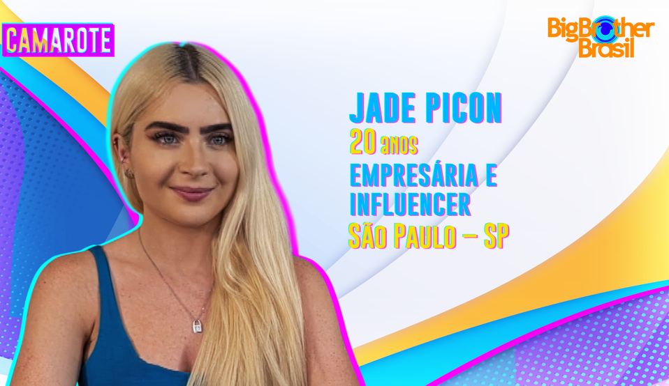 Empresária e influencer Jade Picon,não avisou para os pais que estava indo para o BBB22