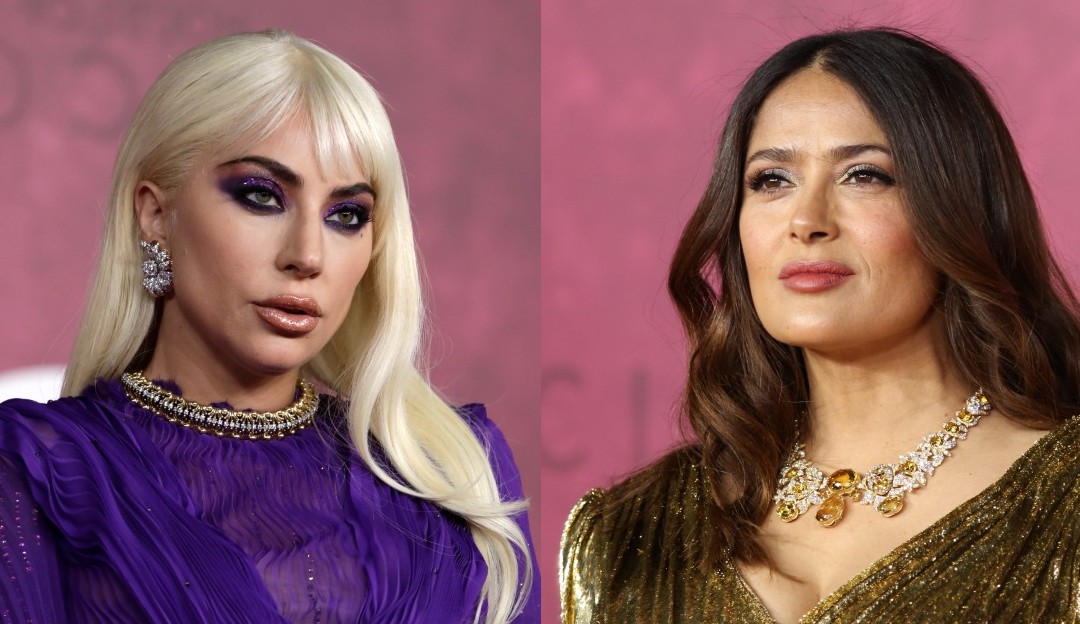 Lady Gaga revela que cena de sexo com Salma Hayek foi gravada para ‘Casa Gucci’  Lorena Bueri
