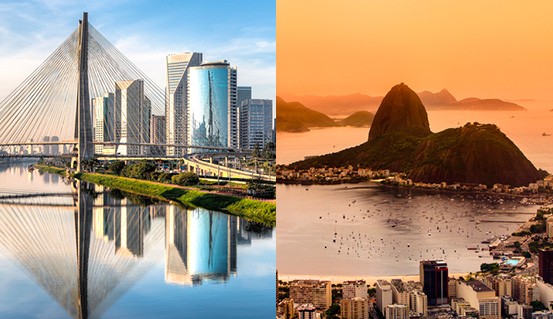 São Paulo e Rio de Janeiro possuem o maior índice de Covid-19 