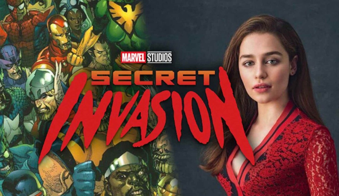 Marvel: Emilia Clarke é fotografada no set de “Invasão Secreta” Lorena Bueri