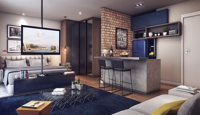 Apartamentos compactos estão ganhando cada vez mais espaço no mercado imobiliário Lorena Bueri