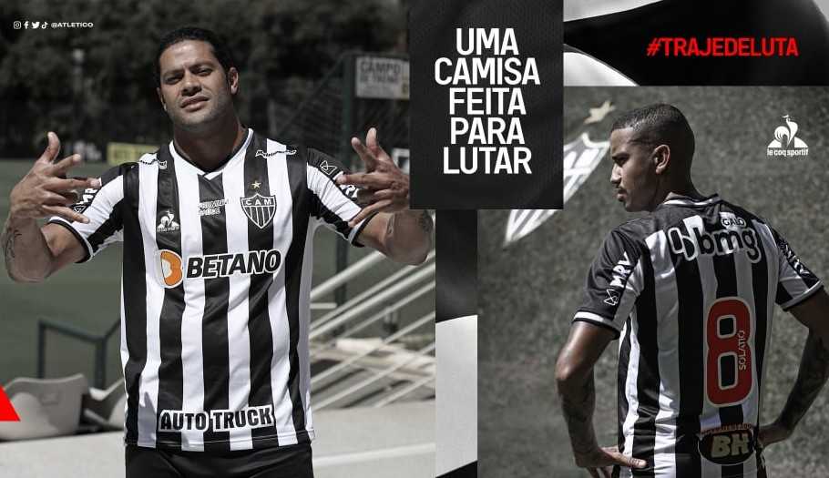 Atlético Mineiro continuará atuando com camisas de 2021 até chegada da adidas