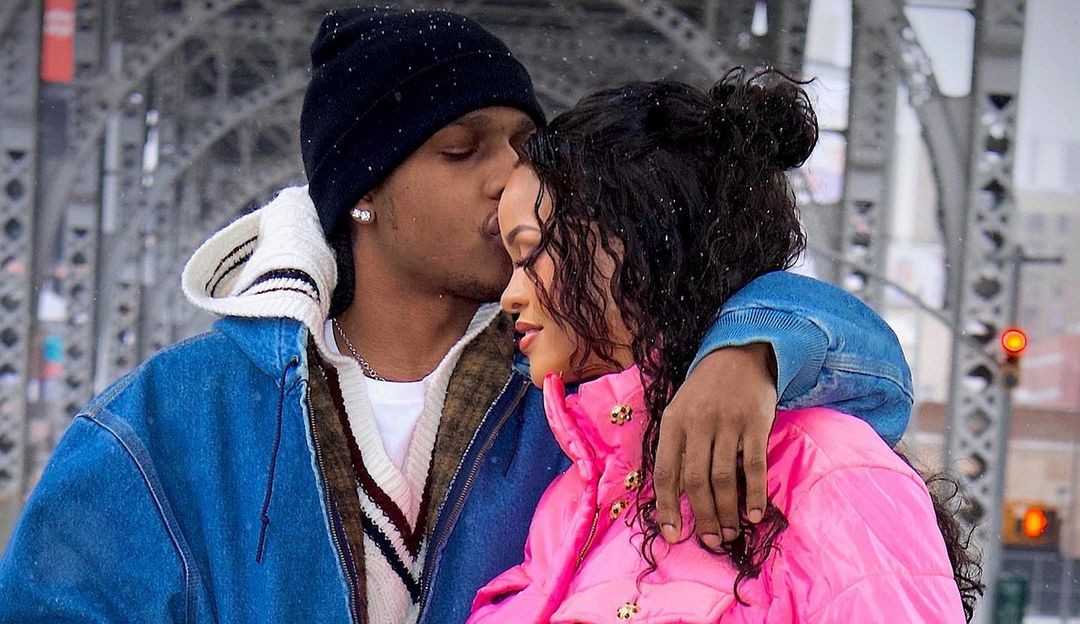 Rihanna está grávida do primeiro filho com A$AP Rocky Lorena Bueri