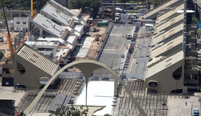Prefeitura do Rio: Marquês de Sapucaí recebe melhorias na pavimentação e drenagem