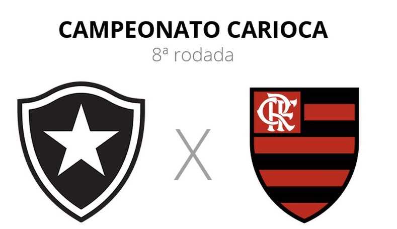 Botafogo e Flamengo se enfrentam pelo Campeonato Carioca, veja as escalações