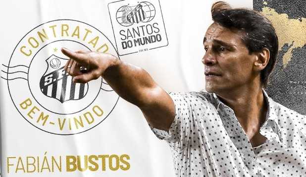 Argentino Fabián Bustos é o novo treinador do Santos
