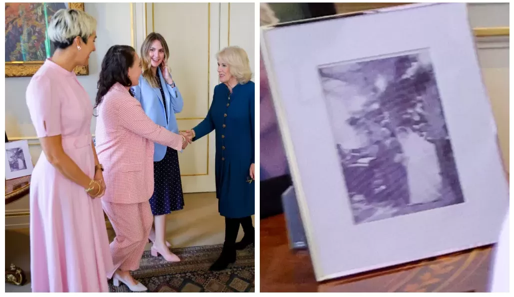 Porta-retrato de Meghan Markle é flagrado em casa de Príncipe Charles e Camilla