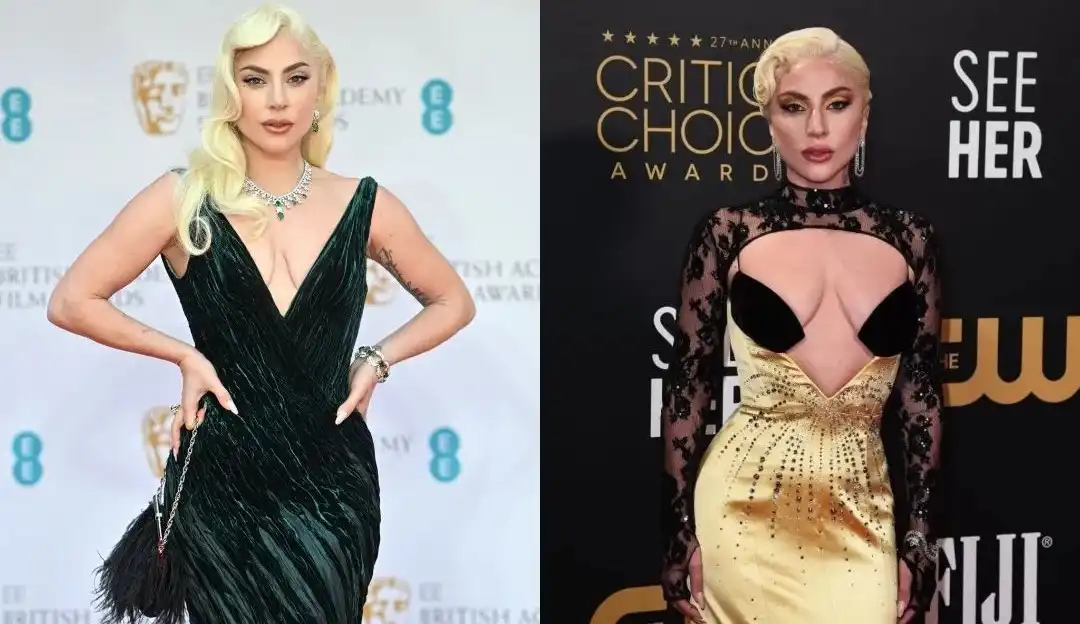 Lady Gaga ousa nos looks das premiações, mas perde como melhor atriz 