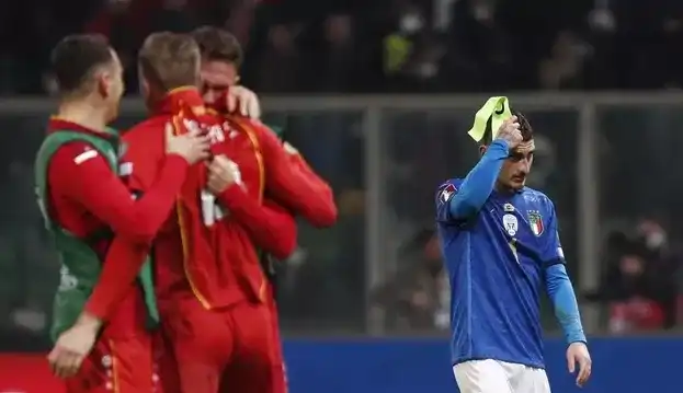 Itália perde para Macedônia do Norte e fica fora da Copa do Mundo pela segunda vez consecutiva
