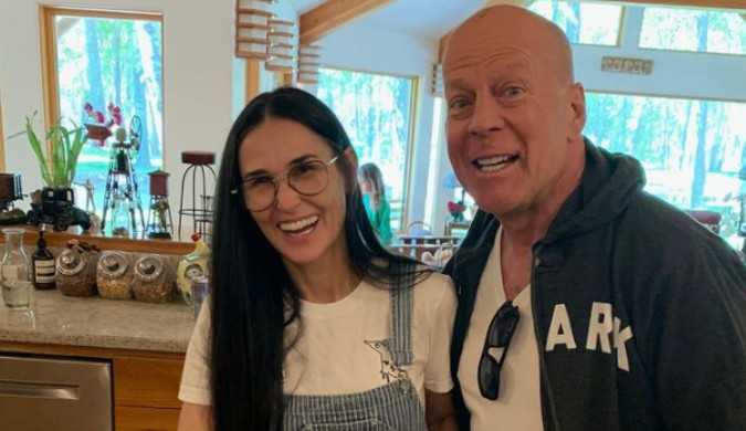 Demi Moore, ex-esposa de Bruce Willis, se pronuncia sobre a aposentadoria do ator