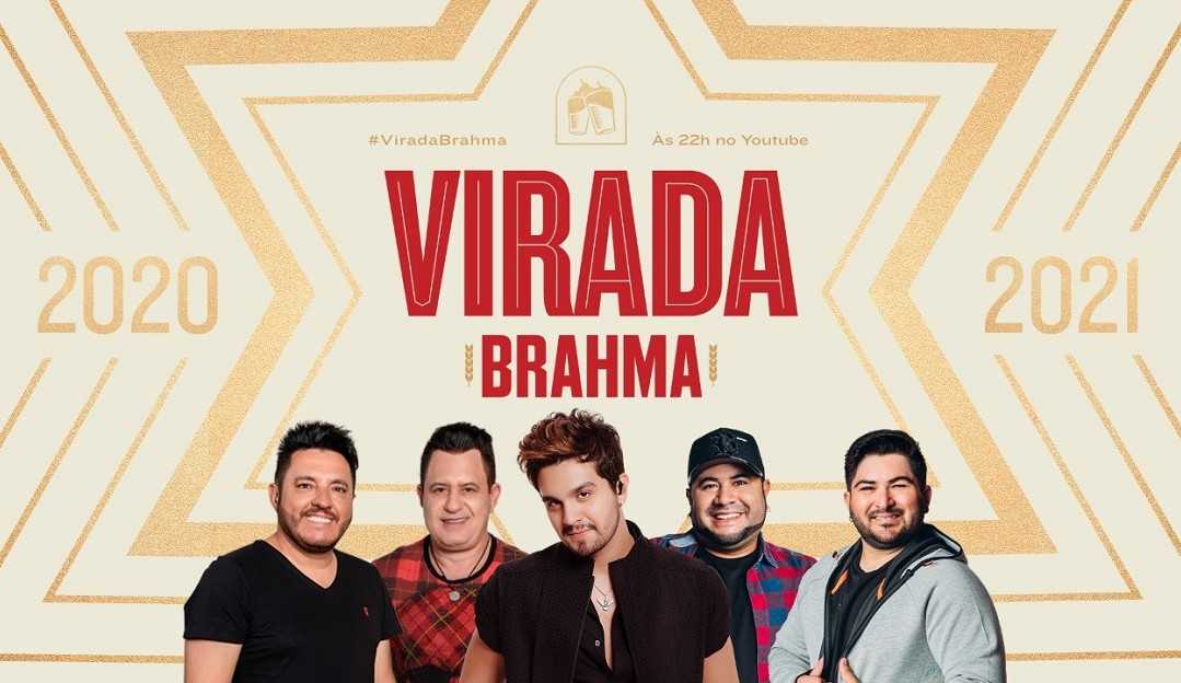Luan Santana, Bruno e Marrone e Barões da Pisadinha te esperam na Virada Brahma  Lorena Bueri