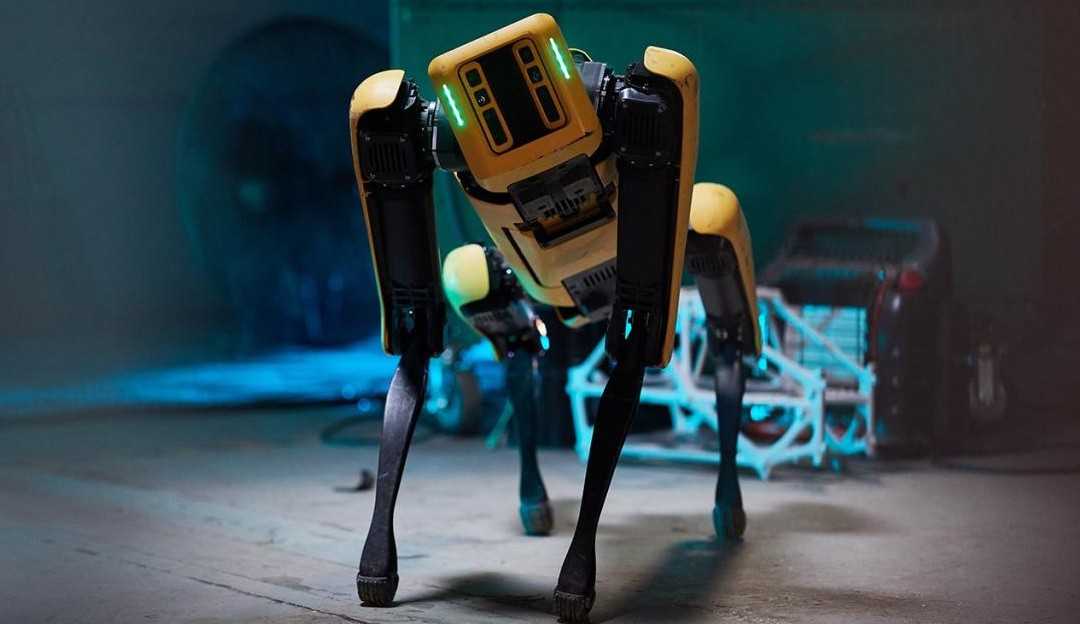 Cão robótico estará em patrulha em Pompeia