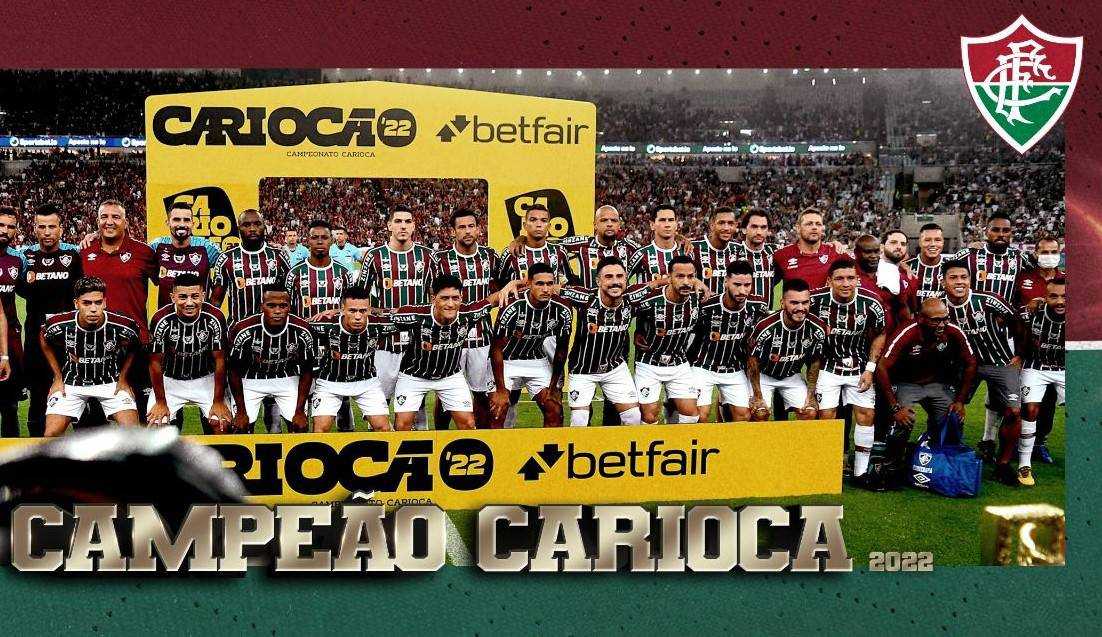 Fluminense supera o Flamengo no placar agregado e se sagra Campeão Carioca de 2022