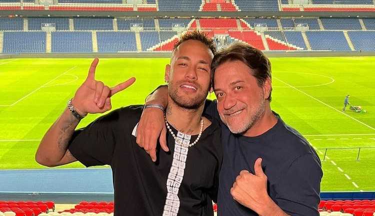 Neymar posta foto com Arturo de ‘La Casa de Papel’ Lorena Bueri