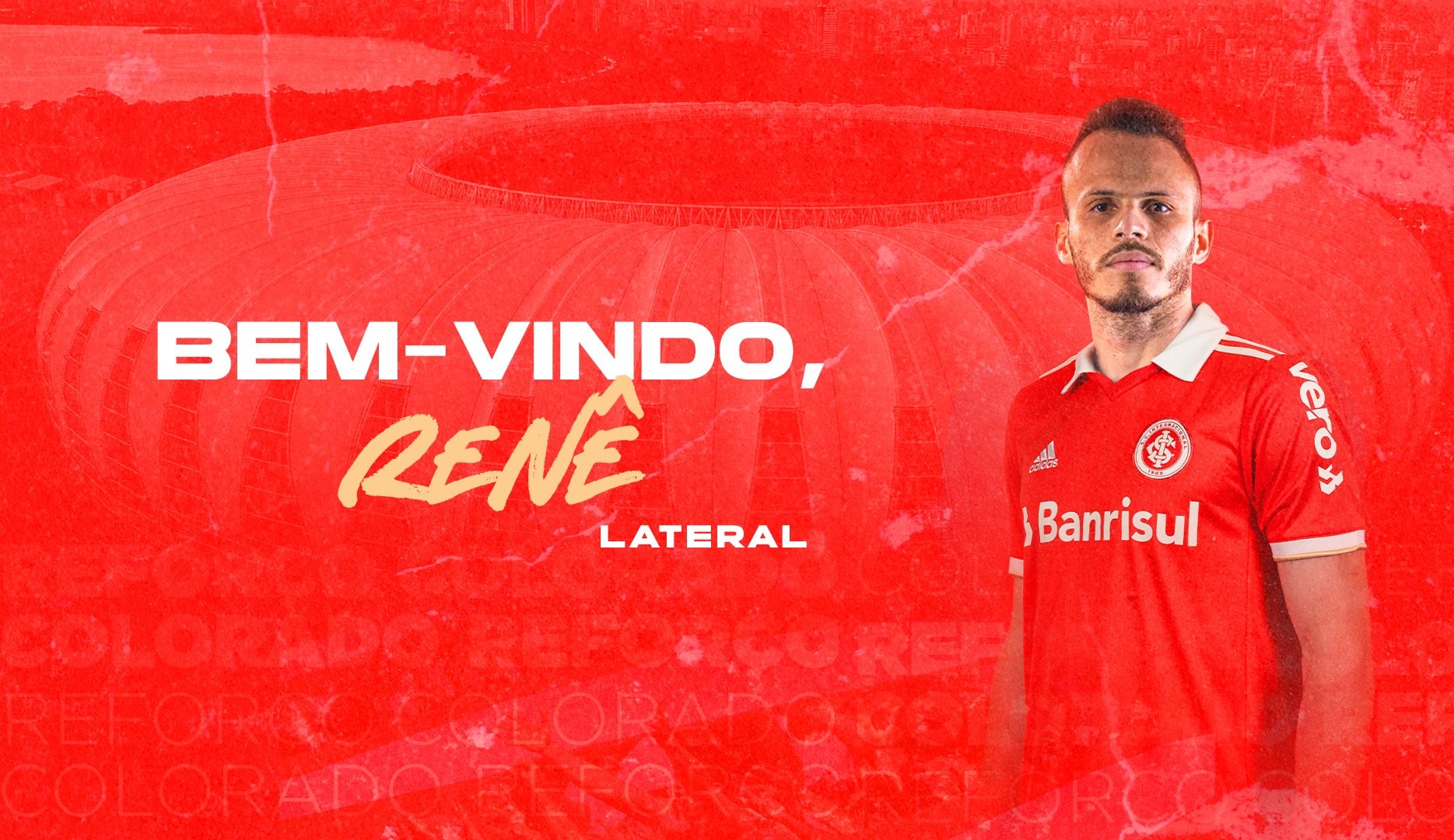 Internacional anuncia a contratação de Renê, ex-Flamengo