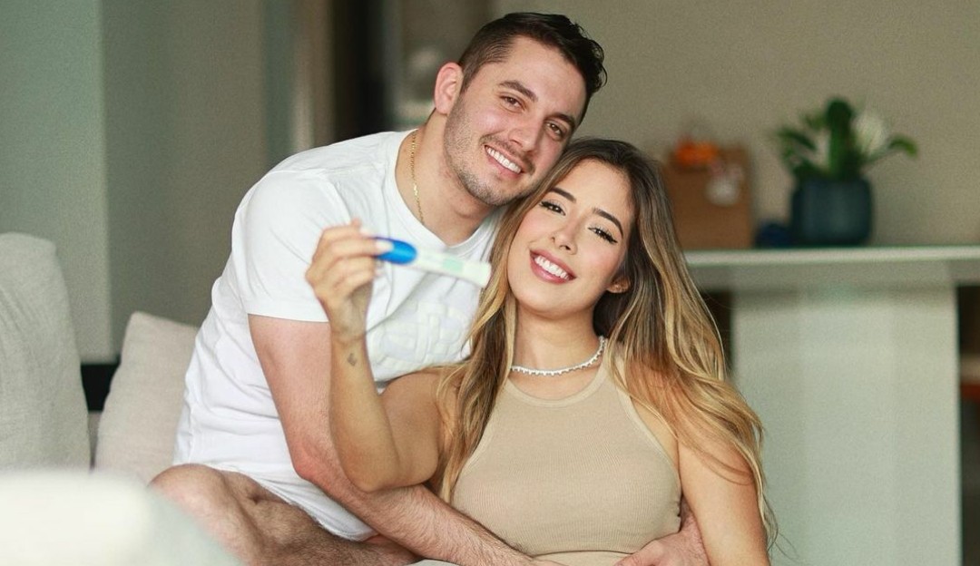 Jonas Esticado e Bruna Hazin anunciam gravidez do primeiro filho