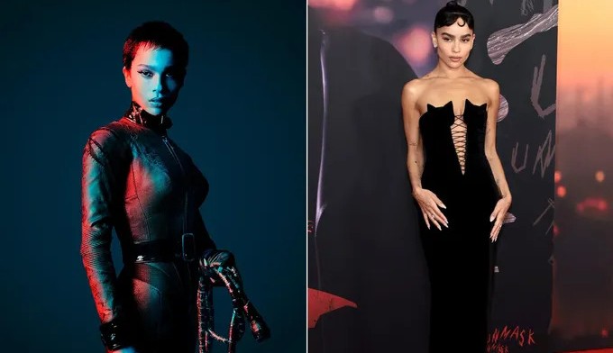 Zoe Kravitz inspira com suas unhas no filme The Batman Lorena Bueri