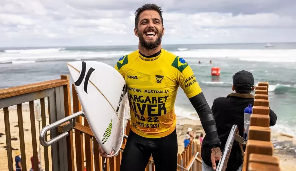 Surf: Trio brasileiro estreia com vitória na etapa de Margaret River do WSL