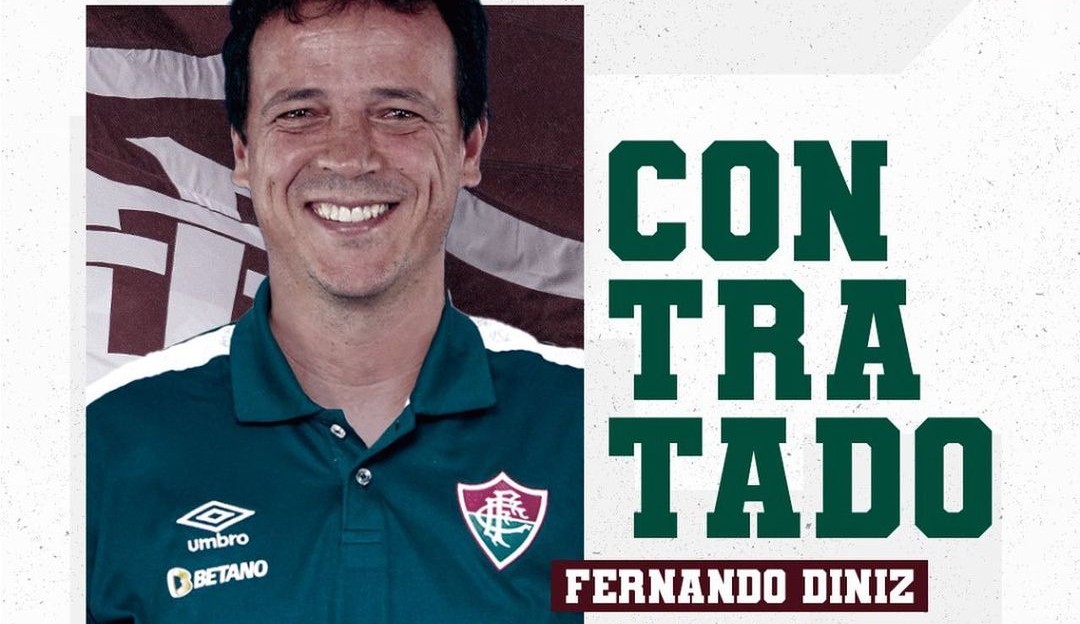 Fluminense anuncia o retorno do técnico Fernando Diniz Lorena Bueri