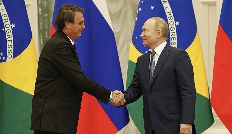 Bolsonaro propõe visita a Putin em Moscou
