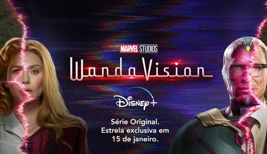 WandaVision, primeira série original da Marvel, chega ao Disney+ nesta sexta-feira. 