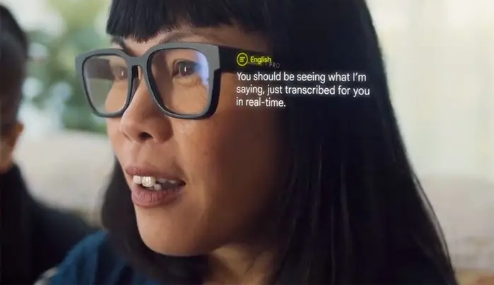 Google mostrou seus óculos de tradução de idiomas Lorena Bueri
