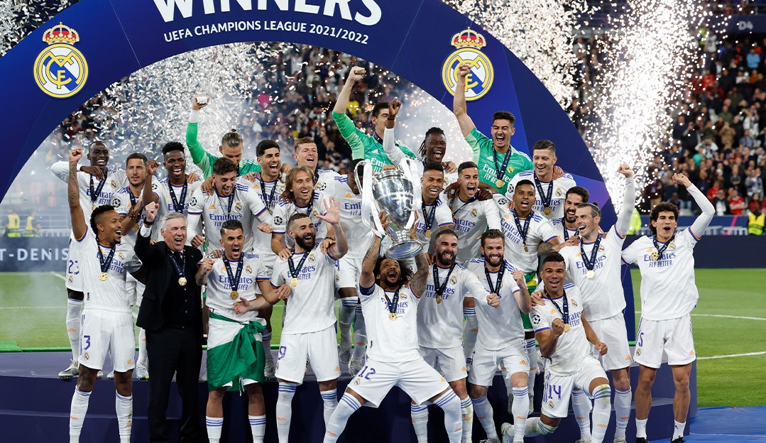Real Madrid supera o Liverpool e vence sua 14° Champions League com gol de Vini Jr