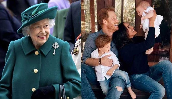Rainha Elizabeth encontrará filha do Príncipe Harry e Megan Markle pela primeira vez