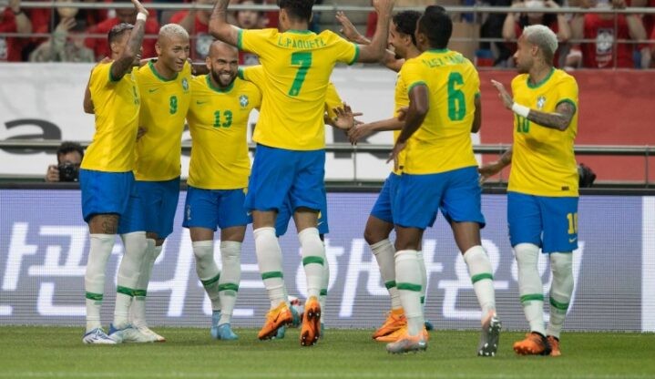 Brasil goleia Coreia do Sul em amistoso e chega a 12 jogos sem perder