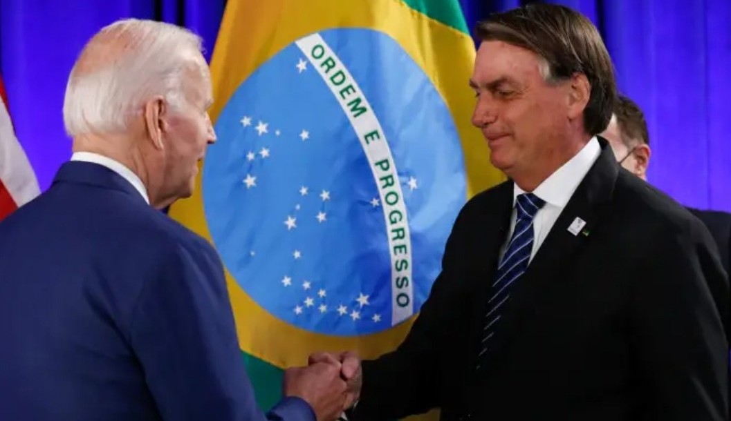 Bolsonaro tenta obter apoio de Joe Biden para as eleições e não consegue