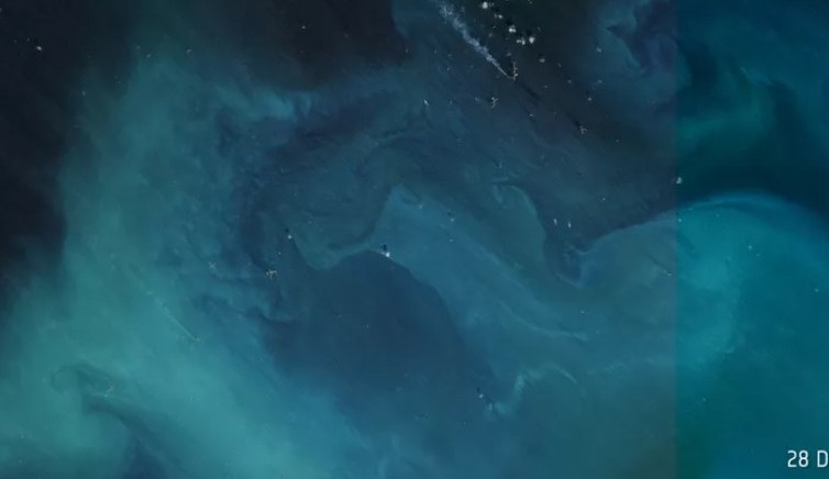Imagens tiradas do espaço detectaram vazamento de gás metano no fundo do mar