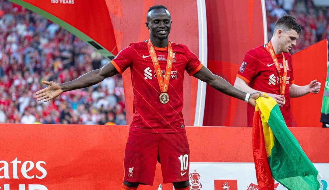 Liverpool concretiza a venda de Sadio Mané para o Bayern de Munique